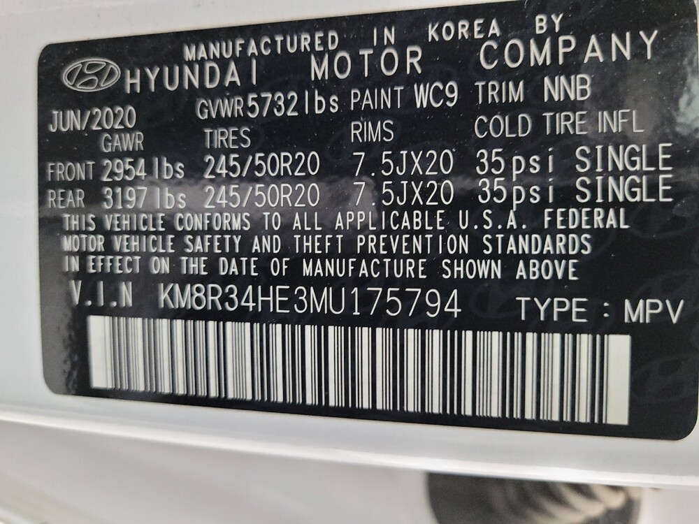 2021 Hyundai Palisade in Las Vegas, NV 89102 - 18126759 33