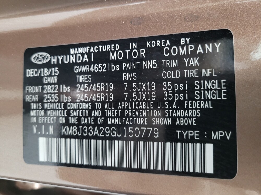 2016 Hyundai Tucson in Las Vegas, NV 89102 - 18126761 33