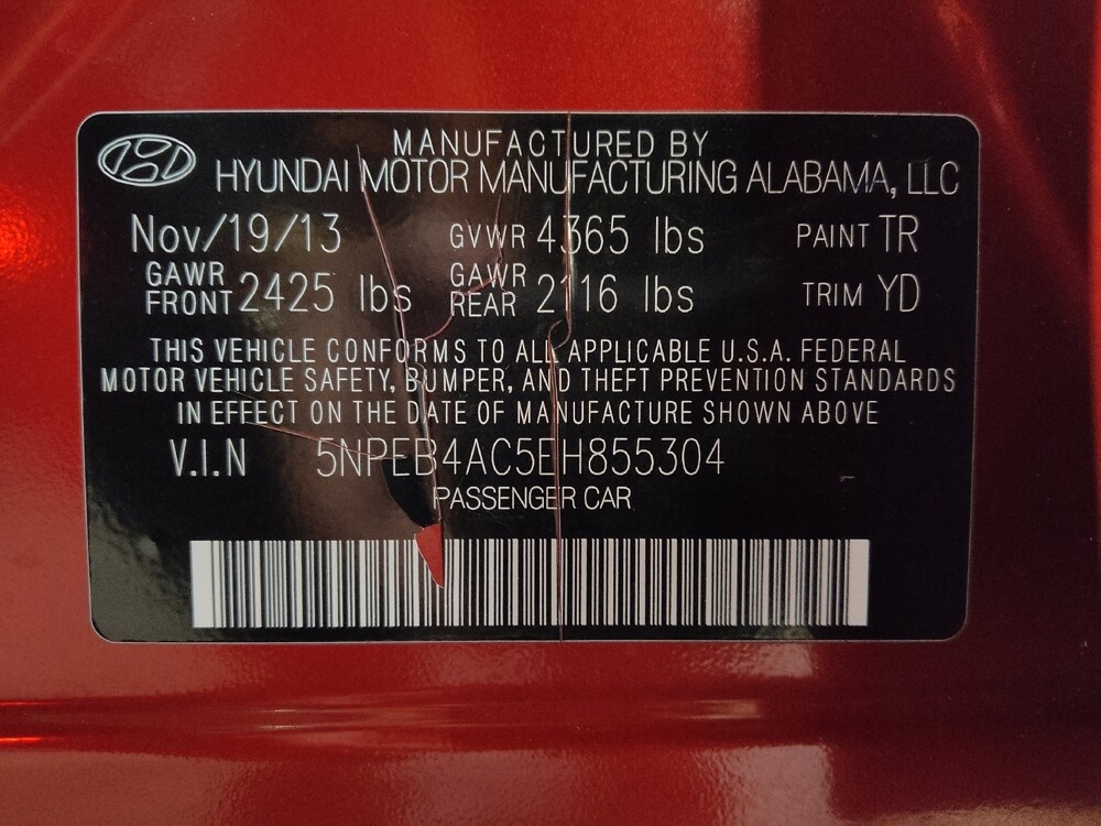 2014 Hyundai Sonata in Gainesville, FL 32609 - 18126769 33