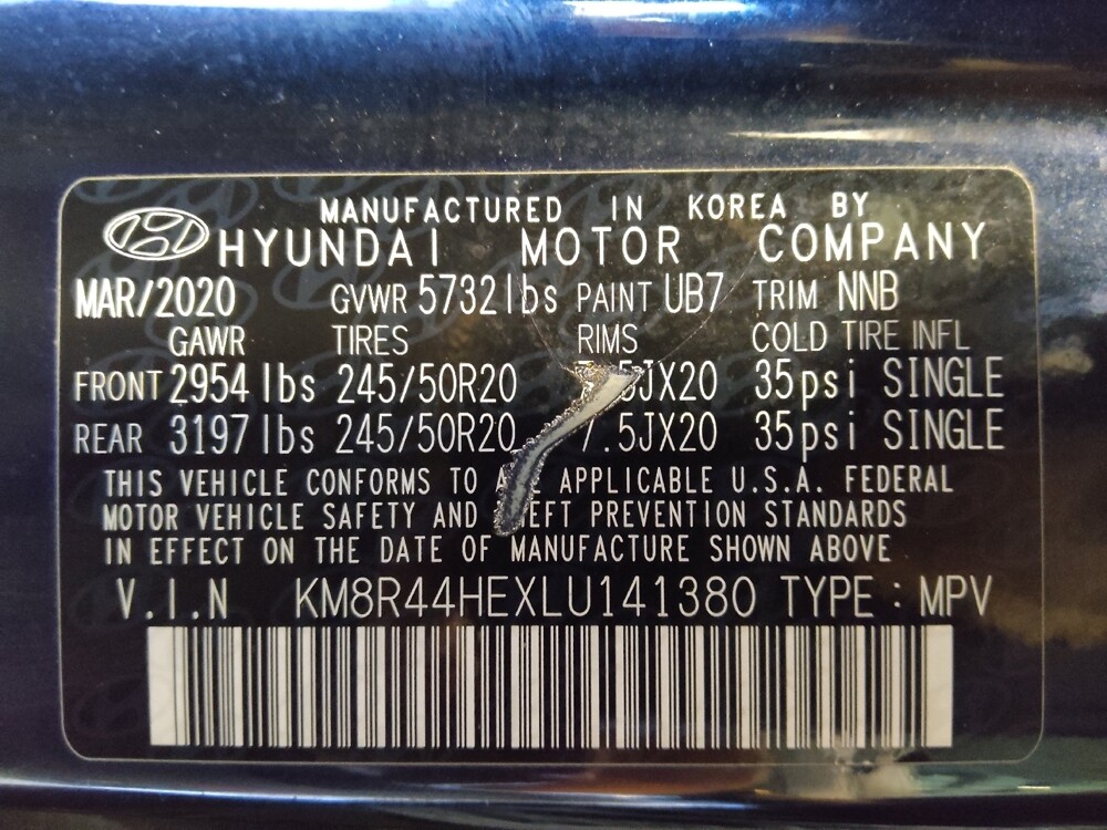 2020 Hyundai Palisade in Orlando, FL 32808 - 18126776 33