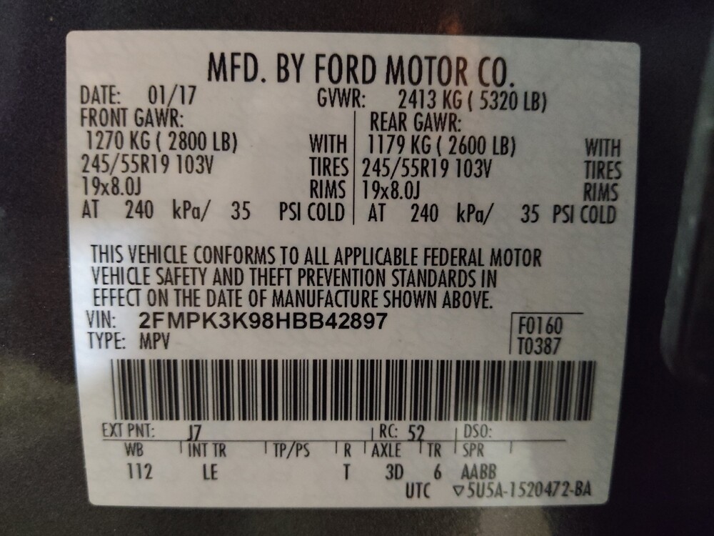 2017 Ford Edge in Orlando, FL 32808 - 18126789 33