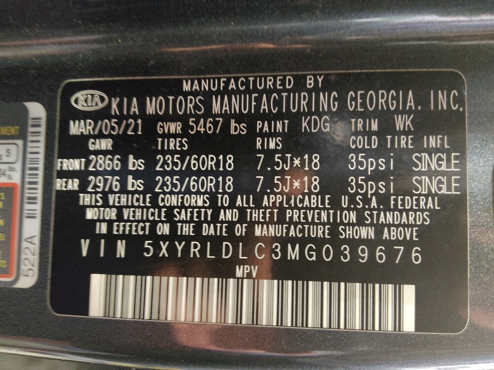 2021 Kia Sorento in Gastonia, NC 28056 - 18126815 33