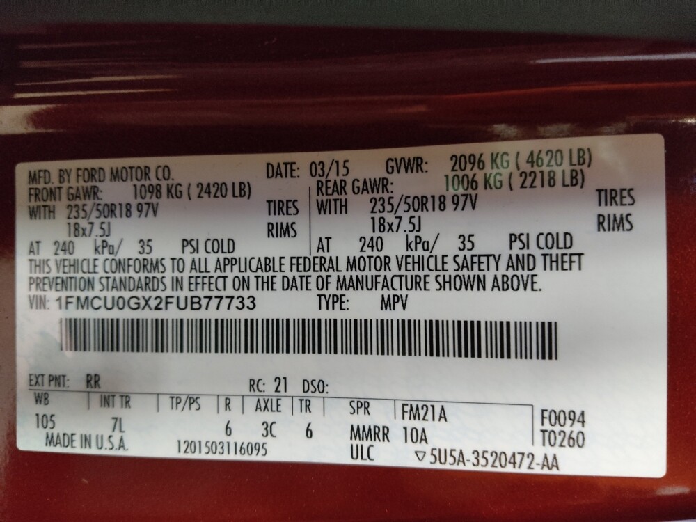 2015 Ford Escape in Charleston, SC 29414 - 18126825 33