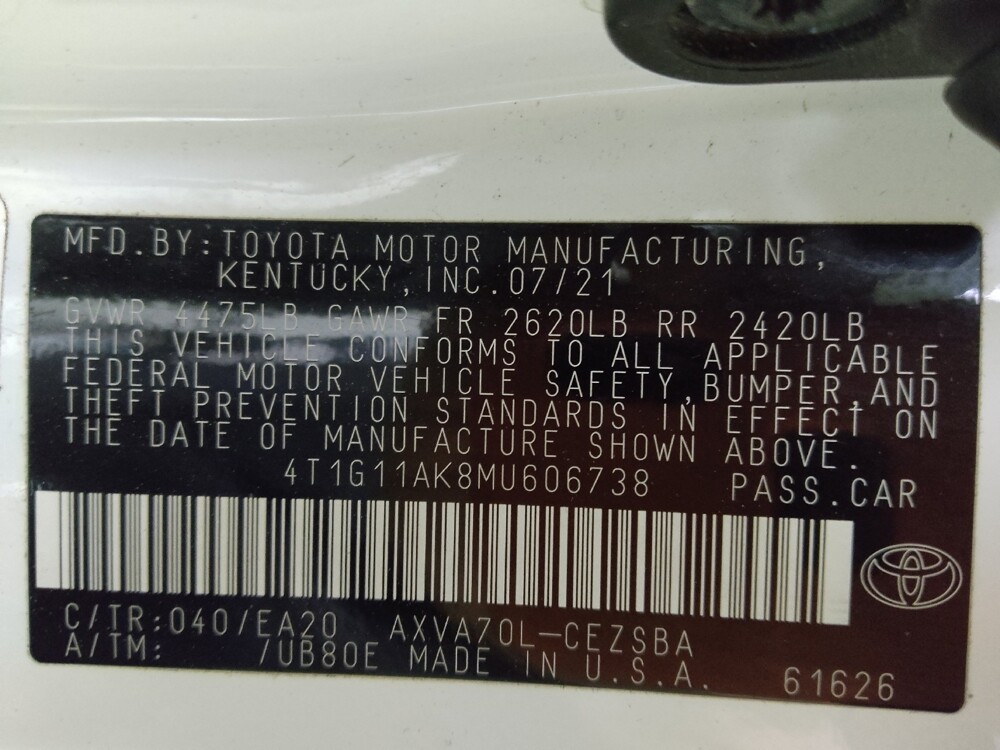 2021 Toyota Camry in Winston-Salem, NC 27103 - 18126844 33