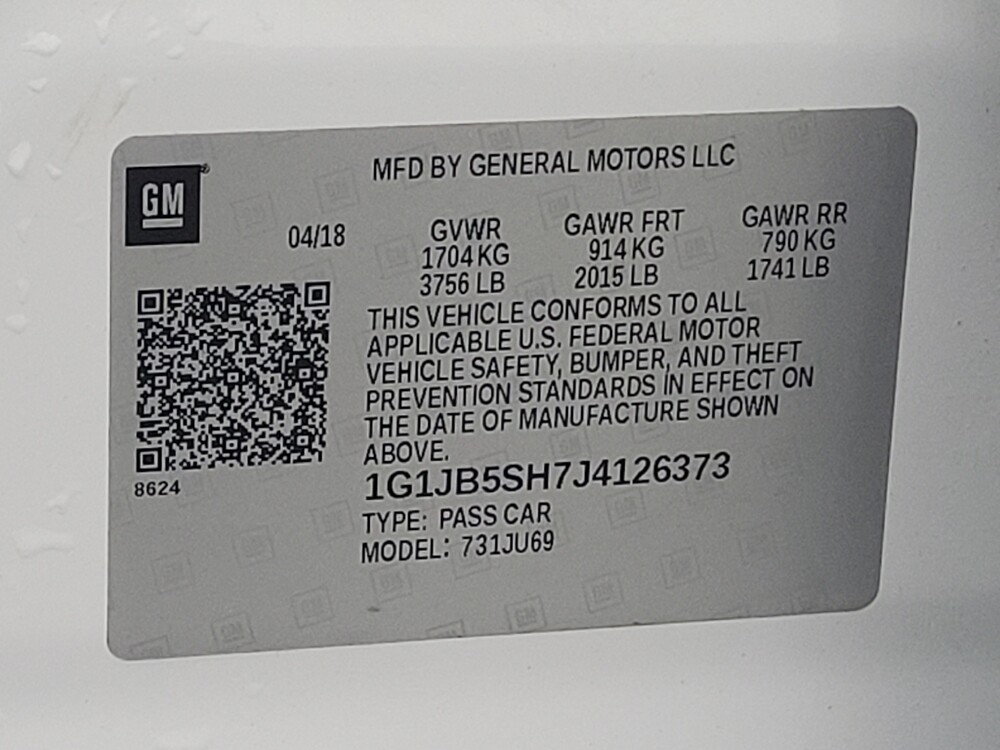 2018 Chevrolet Sonic in Memphis, TN 38128 - 18126860 33