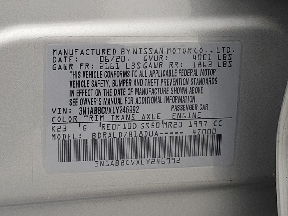 2020 Nissan Sentra in Antioch, TN 37013 - 18126878 33