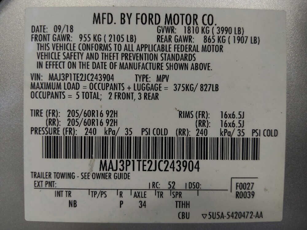 2018 Ford EcoSport in Live Oak, TX 78233 - 18126884 33