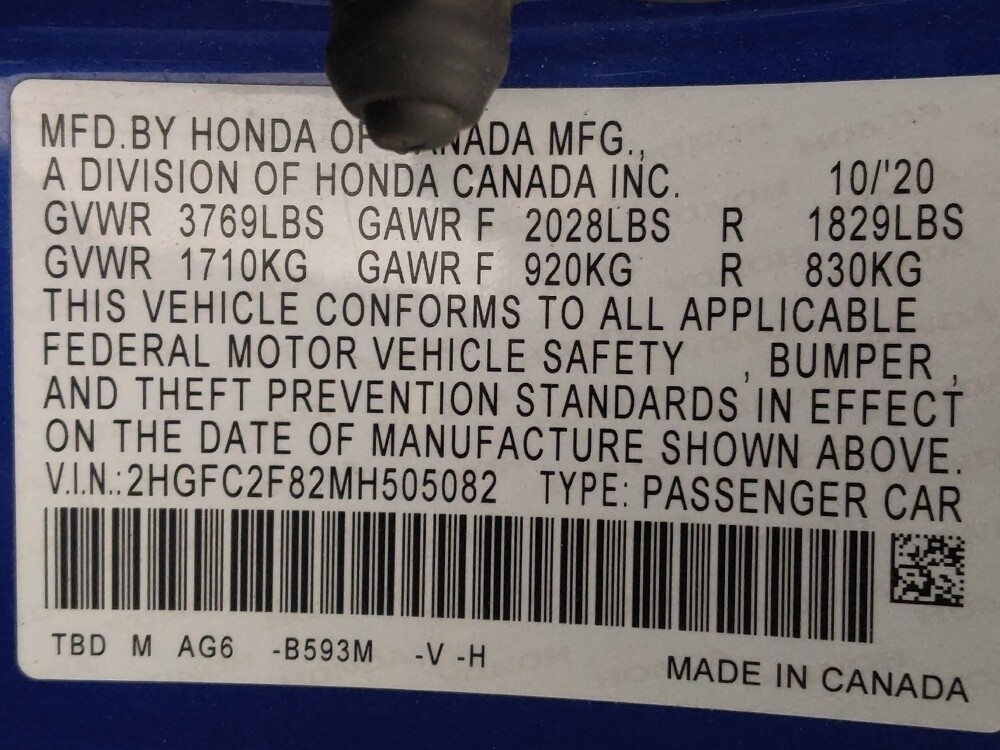 2021 Honda Civic in Houston, TX 77074 - 18126892 33