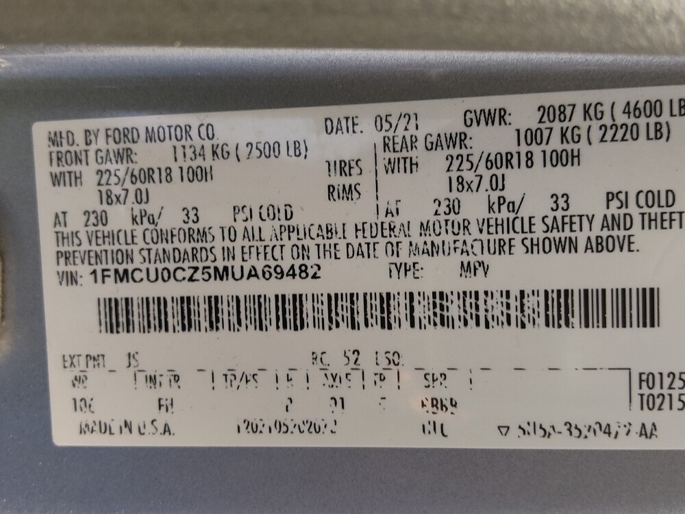 2021 Ford Escape in Houston, TX 77074 - 18126904 33