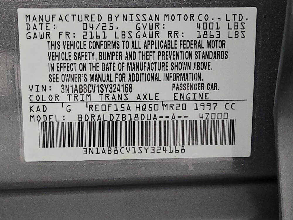 2025 Nissan Sentra in Houston, TX 77060 - 18126905 33