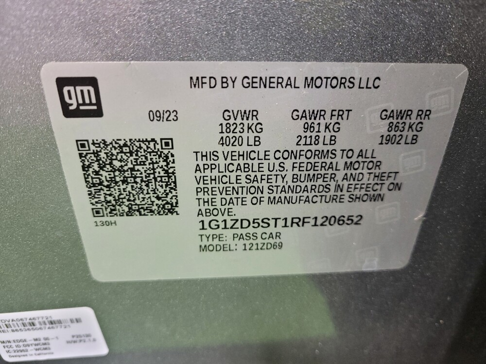 2024 Chevrolet Malibu in Maple Heights, OH 44137 - 18126915 33