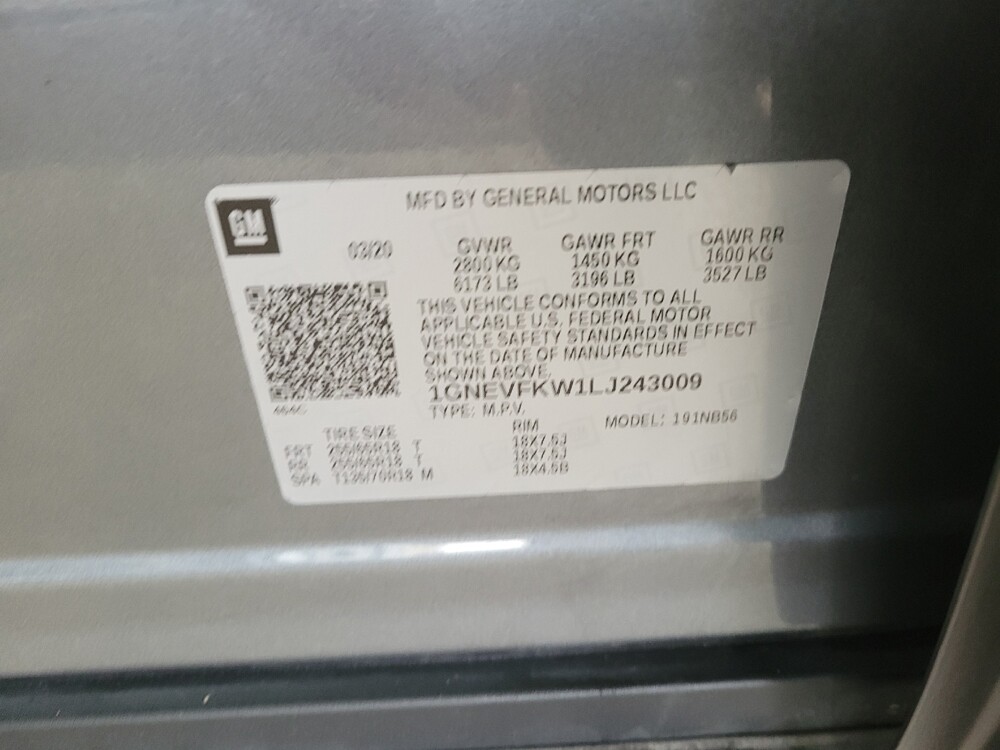 2020 Chevrolet Traverse in Maple Heights, OH 44137 - 18126920 33