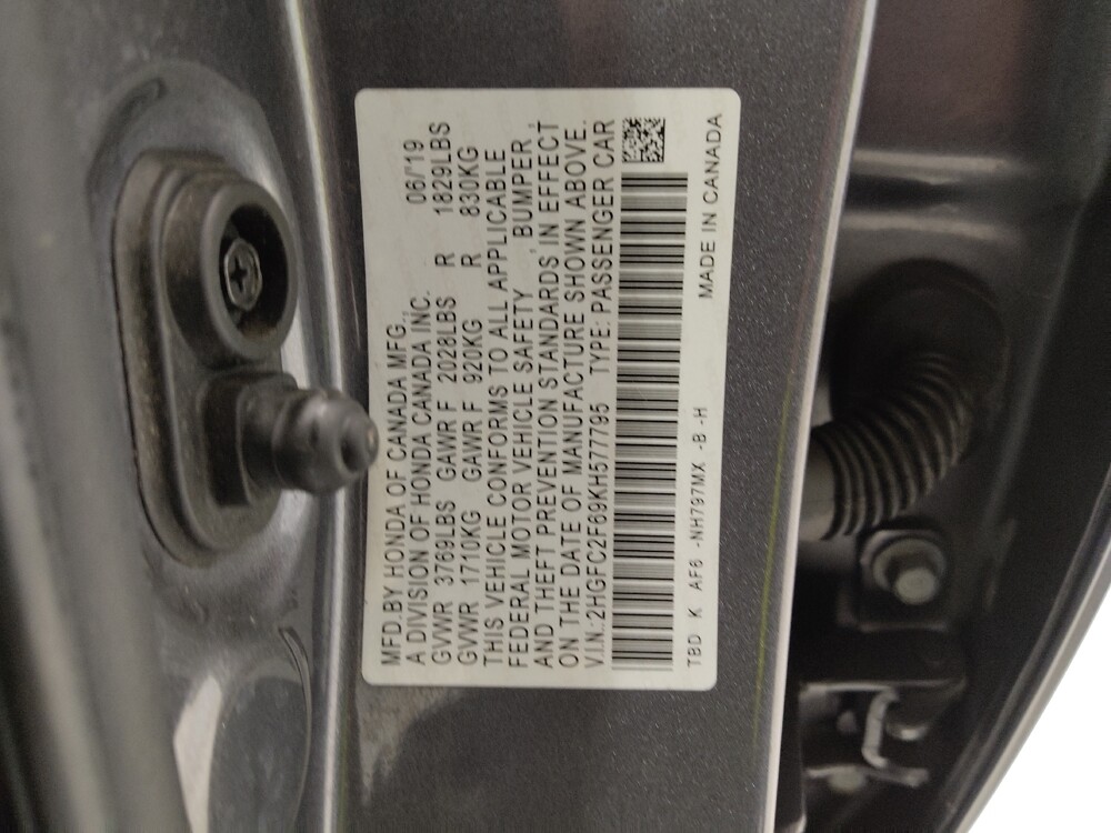 2019 Honda Civic in Columbus, OH 43231 - 18126929 33