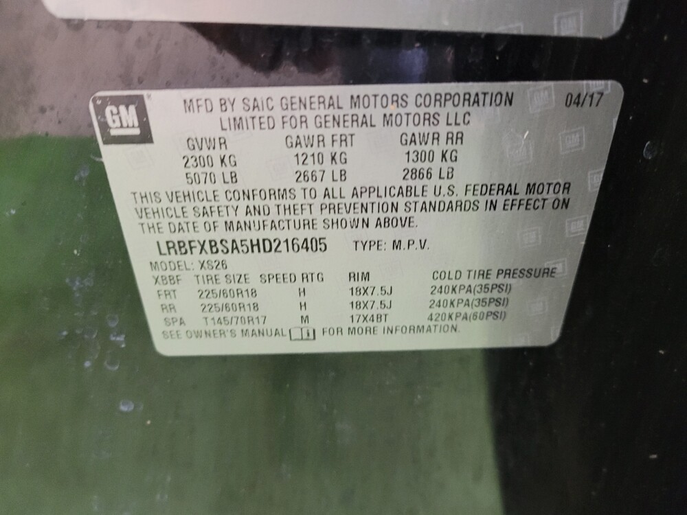 2017 Buick Envision in Maple Heights, OH 44137 - 18126930 33