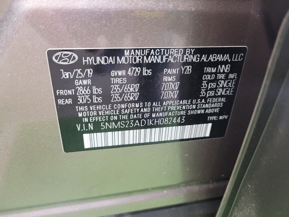 2019 Hyundai Santa Fe in Maple Heights, OH 44137 - 18126937 33