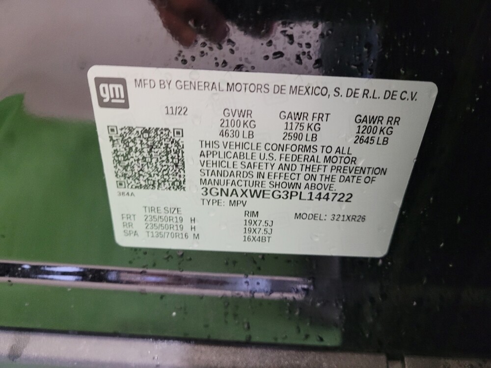 2023 Chevrolet Equinox in Maple Heights, OH 44137 - 18126939 33