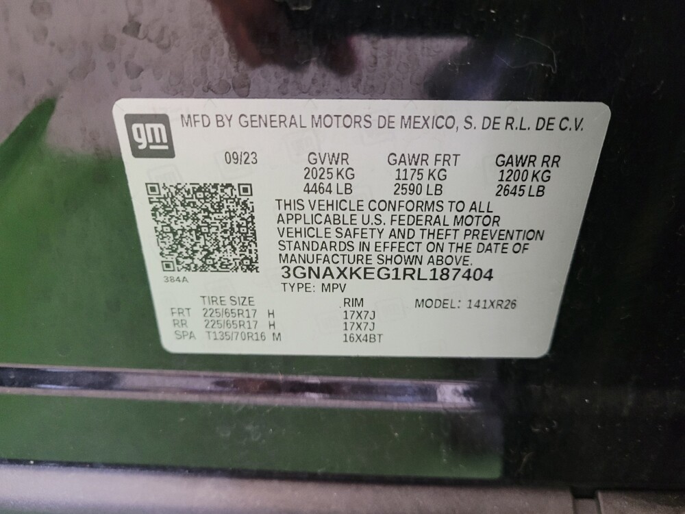 2024 Chevrolet Equinox in Fairfield, OH 45014 - 18126952 33