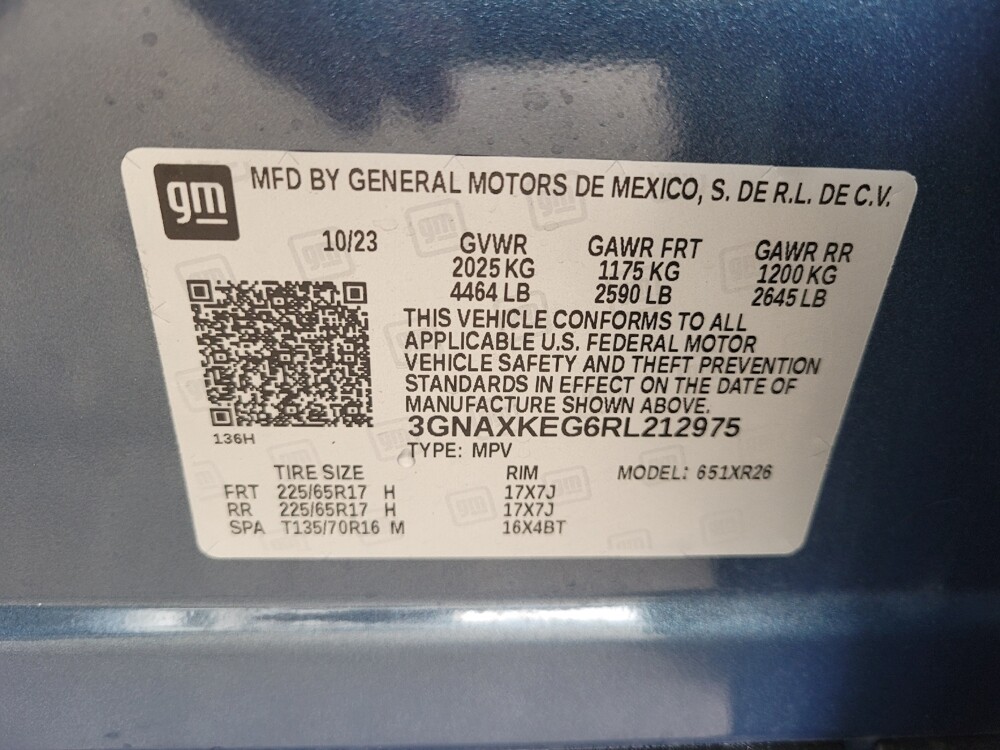 2024 Chevrolet Equinox in Maple Heights, OH 44137 - 18126954 33