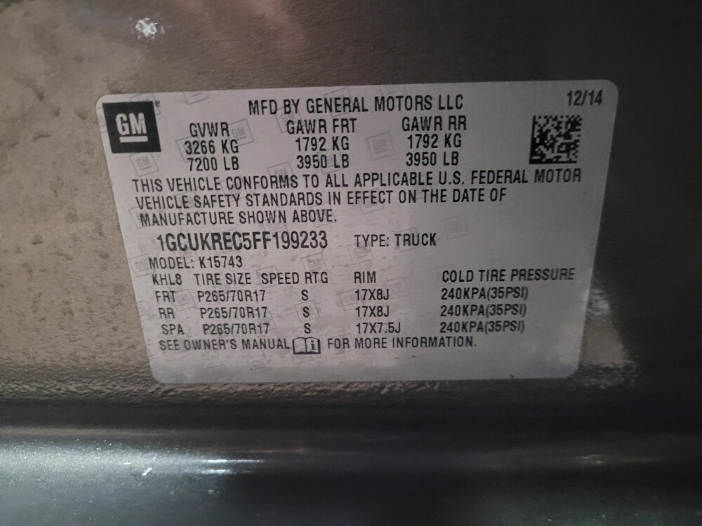 2015 Chevrolet Silverado 1500 in Newport News, VA 23601 - 18126976 33