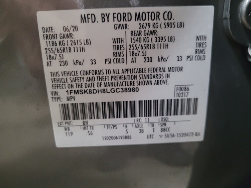 2020 Ford Explorer in Woodbridge, VA 22191 - 18126989 33