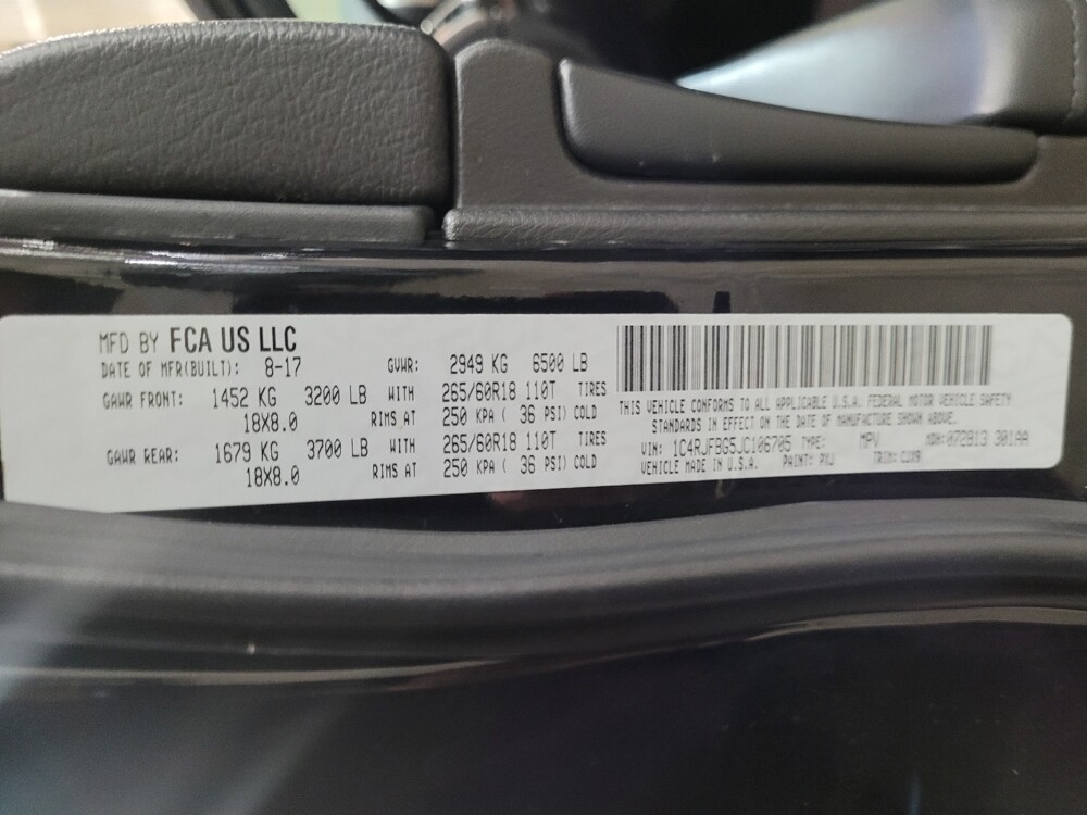 2018 Jeep Grand Cherokee in Chesapeake, VA 23320 - 18126993 33