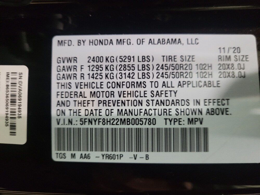 2021 Honda Passport in Richmond, VA 23235 - 18126994 33