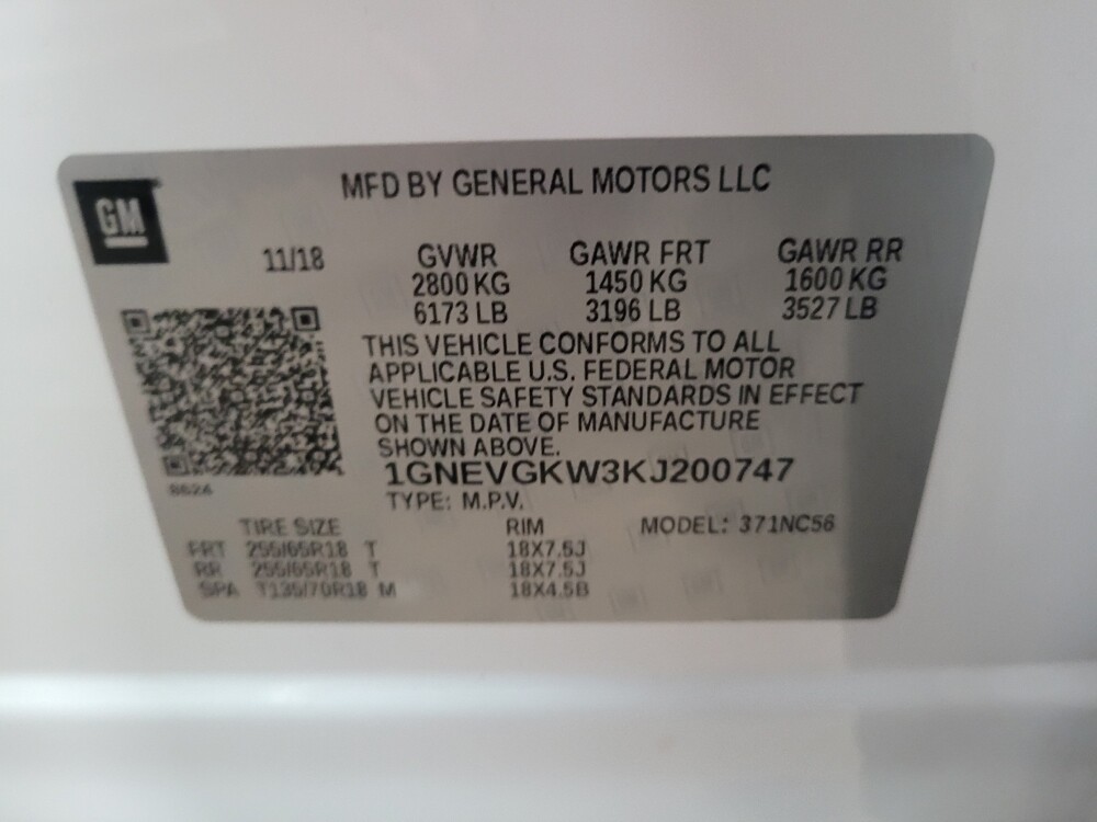 2019 Chevrolet Traverse in Newport News, VA 23601 - 18127007 33