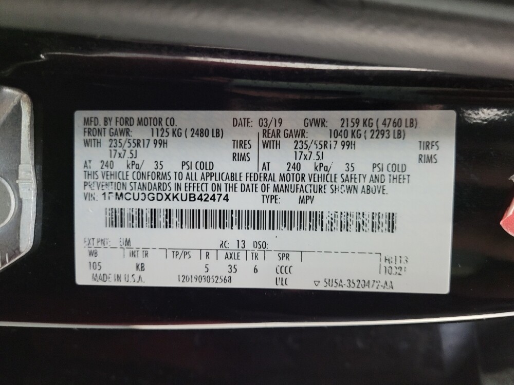 2019 Ford Escape in Plymouth Meeting, PA 19462 - 18127014 33