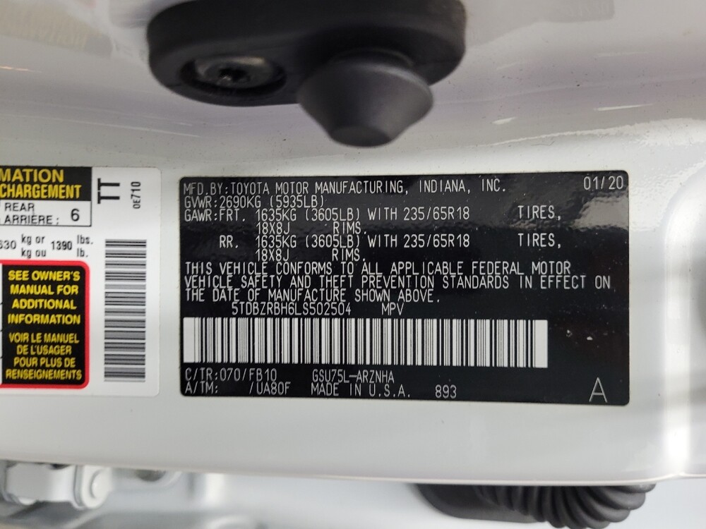 2020 Toyota Highlander in Langhorne, PA 19047 - 18127025 33