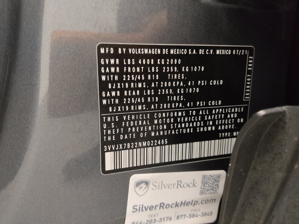 2022 Volkswagen Taos in St. Louis, MO 63136 - 18127036 33