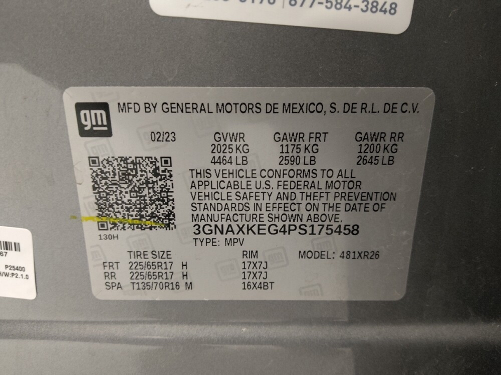 2023 Chevrolet Equinox in St. Louis, MO 63136 - 18127047 33