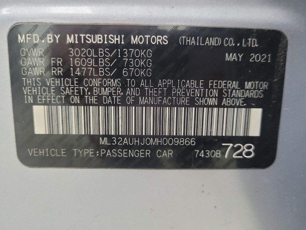 2021 Mitsubishi Mirage in Ft Wayne, IN 46805 - 18127099 33