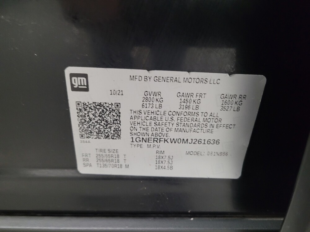 2021 Chevrolet Traverse in Torrance, CA 90504 - 18127161 33