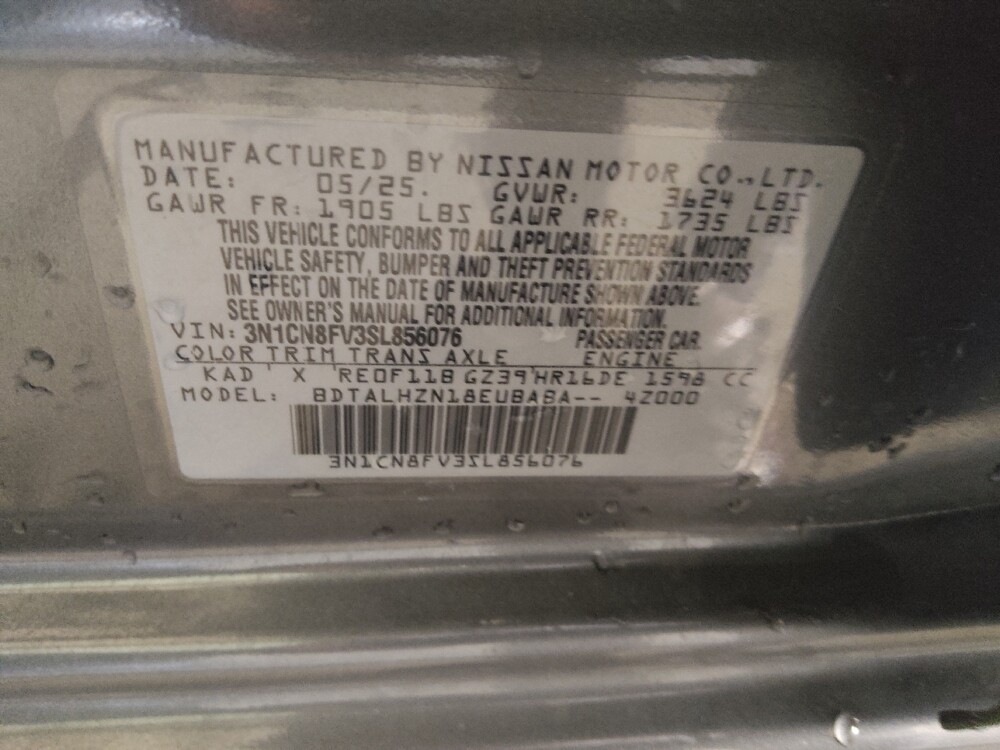 2025 Nissan Versa in Pelham, AL 35124 - 18127171 33