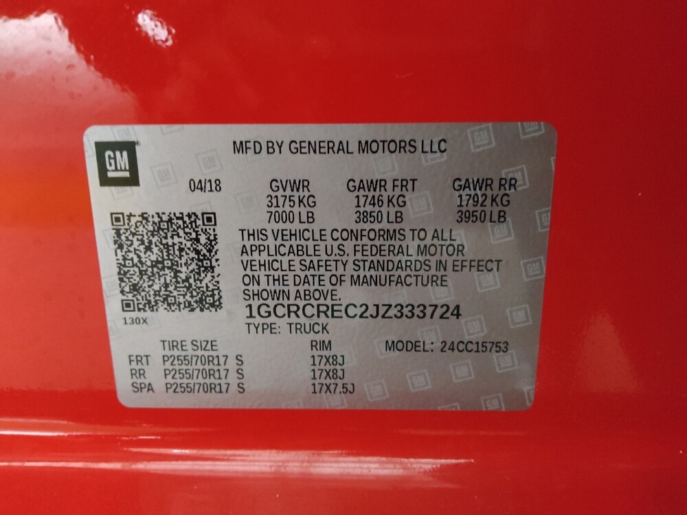 2018 Chevrolet Silverado 1500 in Conyers, GA 30094 - 18127175 33