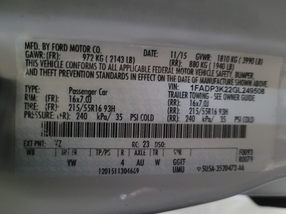 2016 Ford Focus in Union City, GA 30291 - 18127177 33