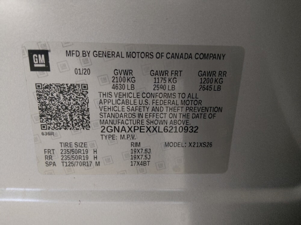 2020 Chevrolet Equinox in Macon, GA 31210 - 18127181 33