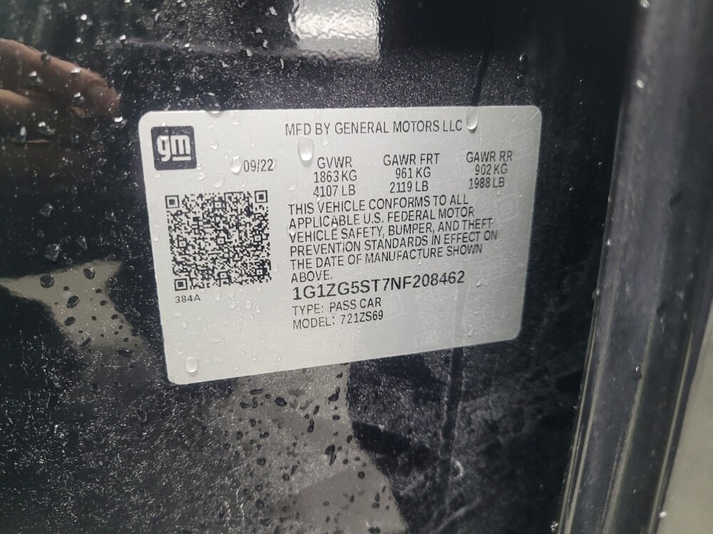 2022 Chevrolet Malibu in Columbus, GA 31909 - 18127183 33