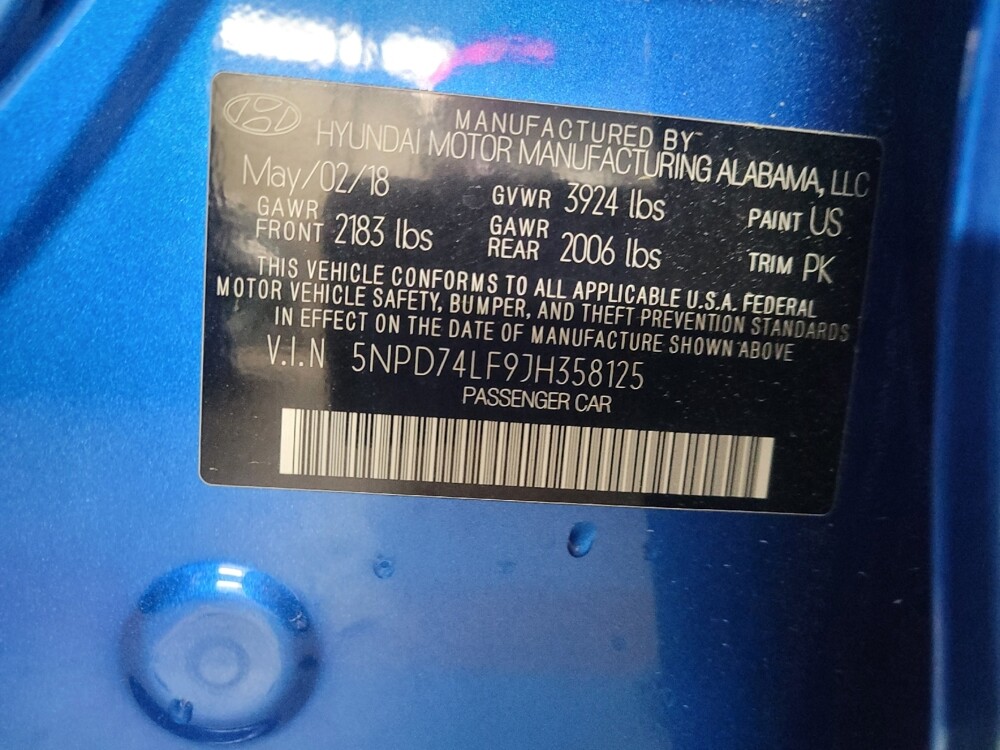 2018 Hyundai Elantra in Athens, GA 30606 - 18127189 33