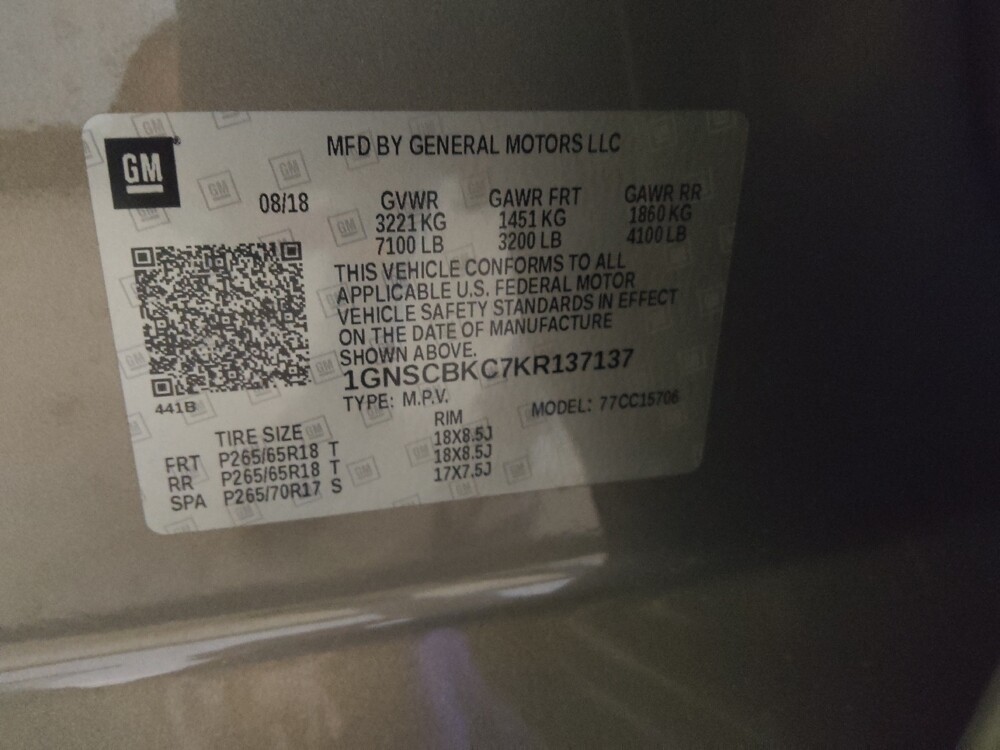 2019 Chevrolet Tahoe in Conyers, GA 30094 - 18127194 33