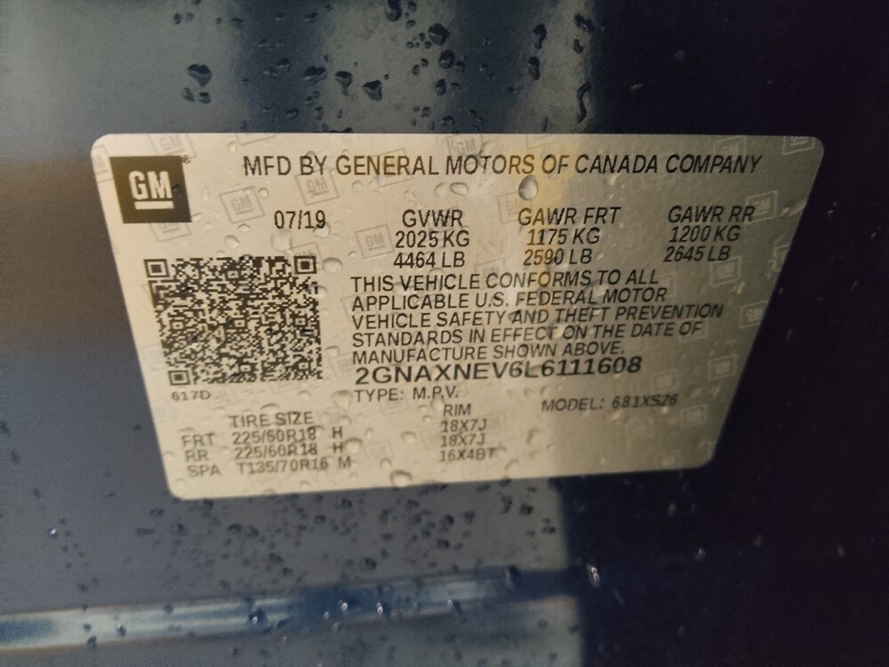 2020 Chevrolet Equinox in Augusta, GA 30907 - 18127195 33