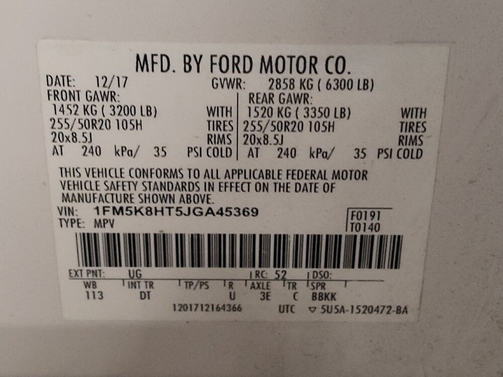 2018 Ford Explorer in Oklahoma City, OK 73139 - 18127198 33