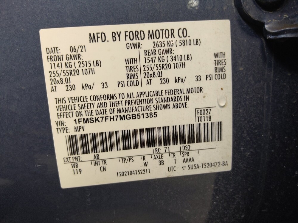 2021 Ford Explorer in Clearwater, FL 33764 - 18127233 33