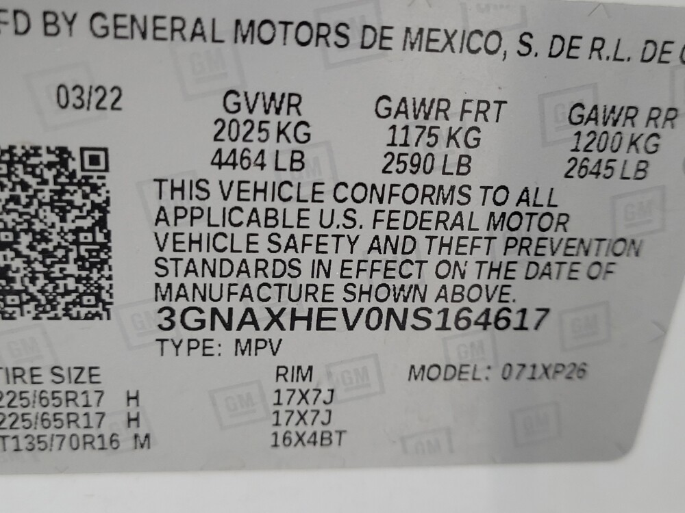 2022 Chevrolet Equinox in Las Vegas, NV 89104 - 18127240 33