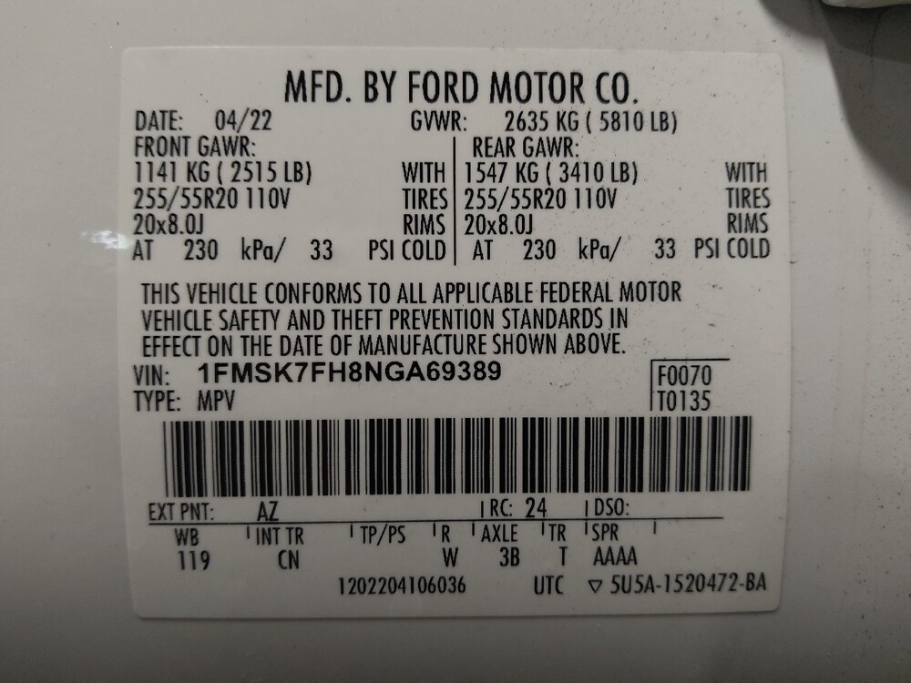 2022 Ford Explorer in Pensacola, FL 32505 - 18127258 33