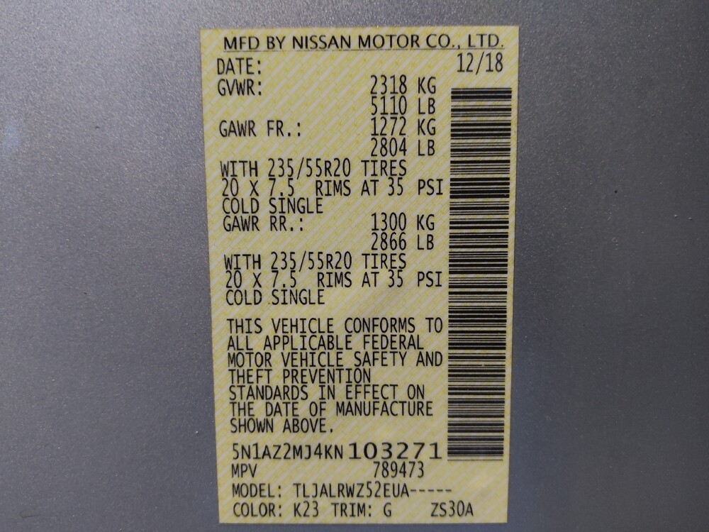 2019 Nissan Murano in Corpus Christi, TX 78412 - 18127320 33