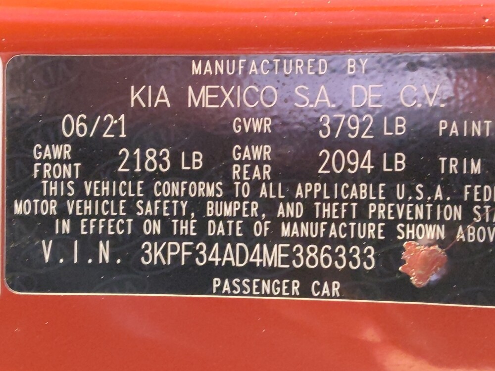 2021 Kia Forte in Temple, TX 76502 - 18127321 33