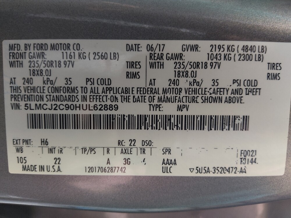 2017 Lincoln MKC in Temple, TX 76502 - 18127325 33