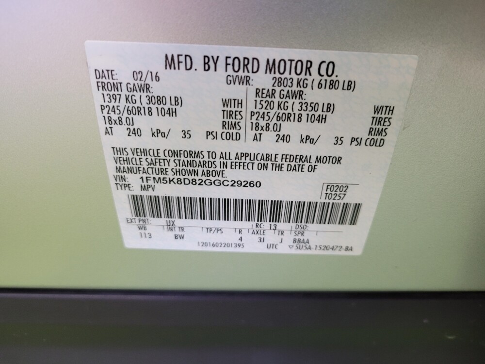 2016 Ford Explorer in Miamisburg, OH 45342 - 18127333 33