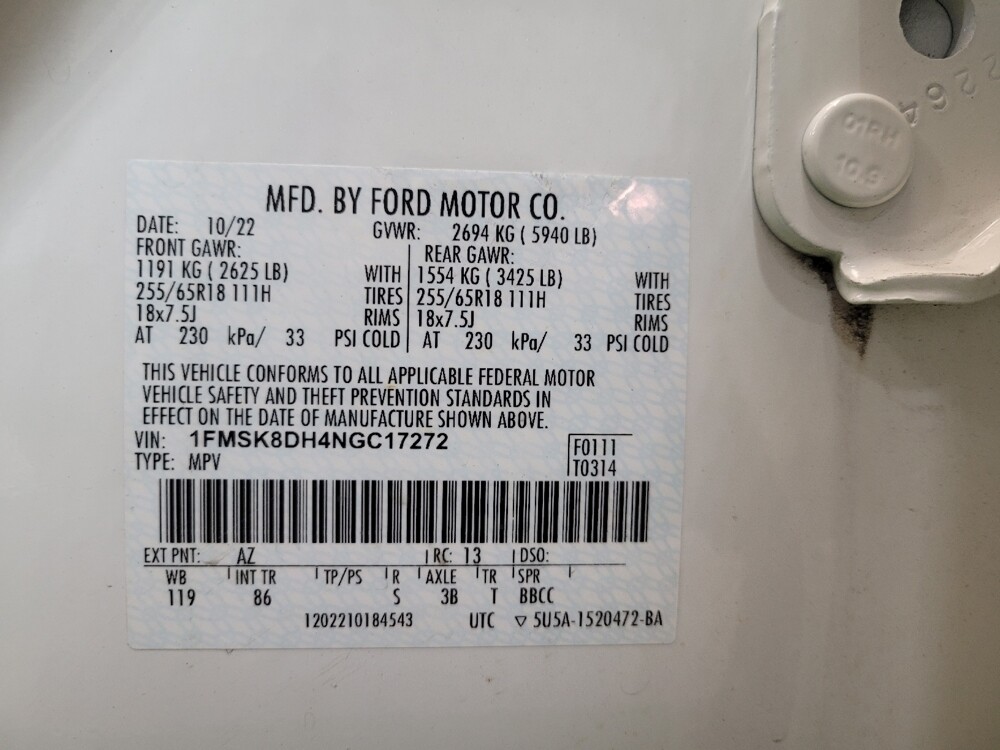 2022 Ford Explorer in Miamisburg, OH 45342 - 18127338 33